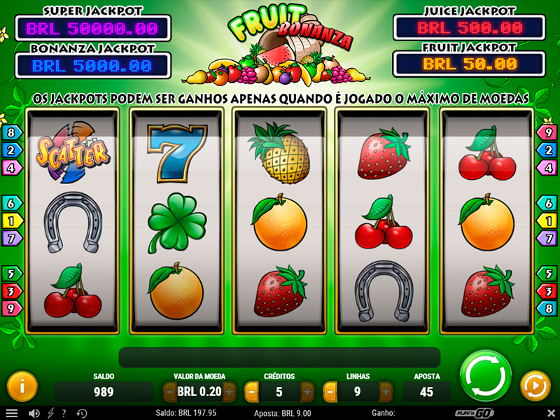 игровой автомат fruit bonanza