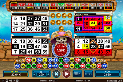 La Catrina Bingo Slots Machine