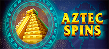 Aztec Spins, find the right golden mask and reign in this Aztec slot machine!
Get any symbol on the Aztec roulette wheel, which then fills the third and fourth reels with that symbol, which remains locked in position until a prize occurs! Discover the mysteries of the Aztec civilization in Aztec Spins! This slot machine by Red Tiger has old surprises in 6 reels and 30 paylines.